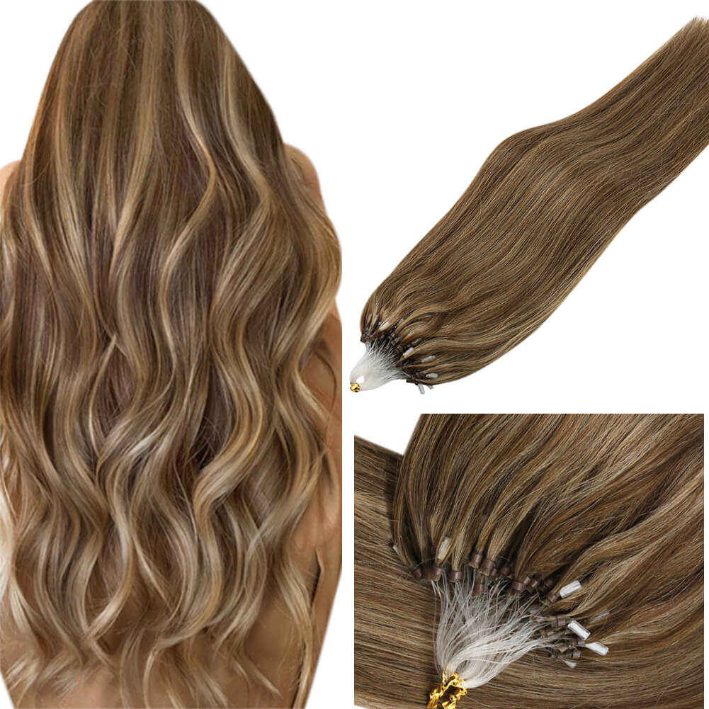 Vivien Micro Loop Hair 100% Remy Hair Extensions Silky Straight – Vivien  Beauty