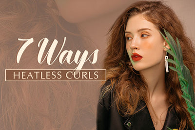 7 Ways Heatless Curls