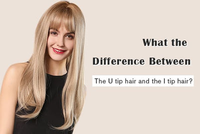 What the difference between the U tip hair and the I tip hair?