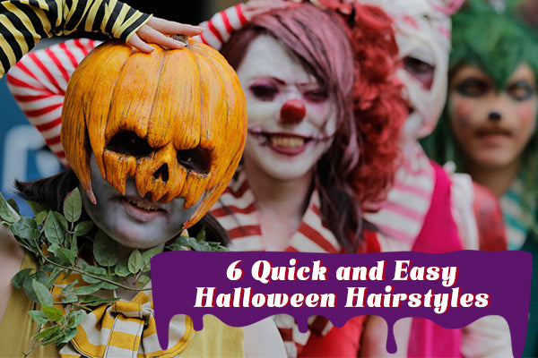6 Quick and Easy Halloween Hairstyles