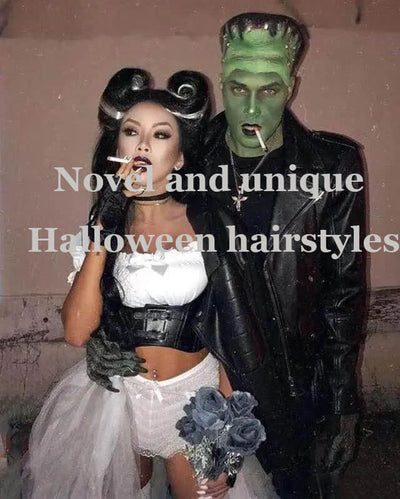 Novel and unique Halloween hair styles