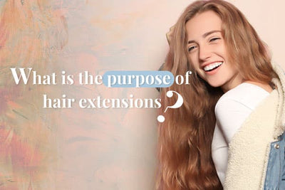What is the purpose of hair extensions?