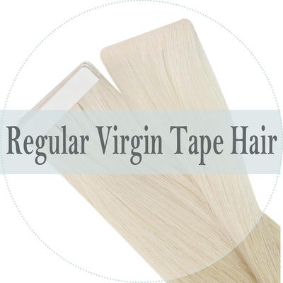 Virgin Tape In Hair Brazilian Human Hair Invisible Seamless Hair