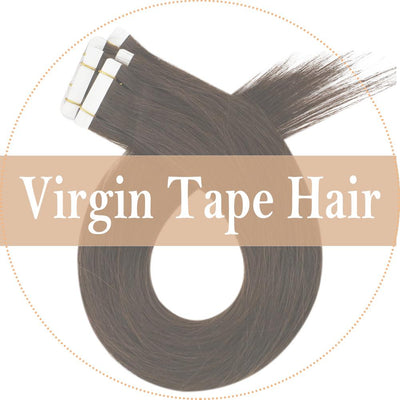 Virgin Human Tape In Extensions Brazilian Hair