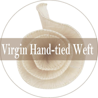 Virgin Hand-Tied Hair Weft