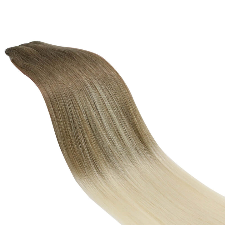 weft hair human hair virgin weft