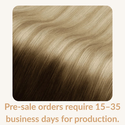 [Pre Sale] Virgin Weft Hair Extension Invisible Butterfly Weft With Hole Balayage #2/18/22