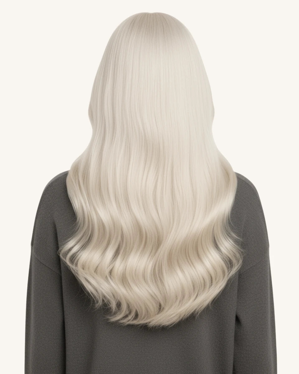 [Pre Sale] PU Genius Seamless Clip in Blonde #60 7Pcs 14-24In 135G/150G