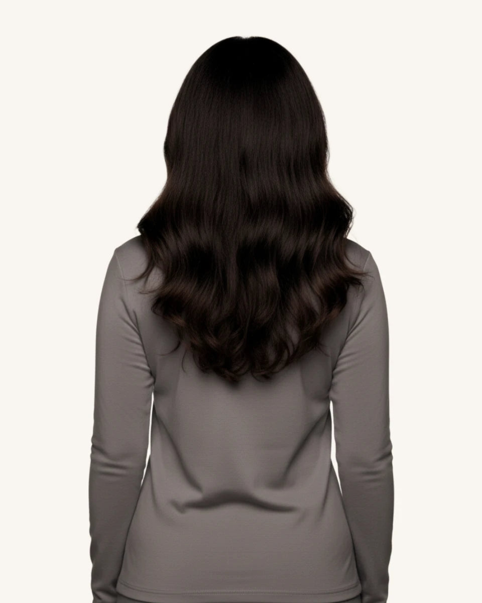 [Pre Sale] PU Genius Seamless Clip in Dark Brown #2 7Pcs 14-24In 135G/150G