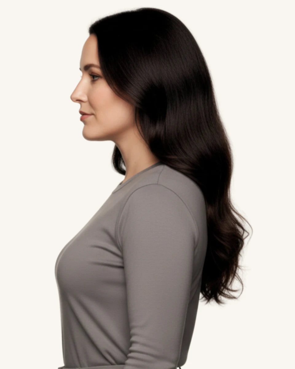 [Pre Sale] PU Genius Seamless Clip in Dark Brown #2 7Pcs 14-24In 135G/150G