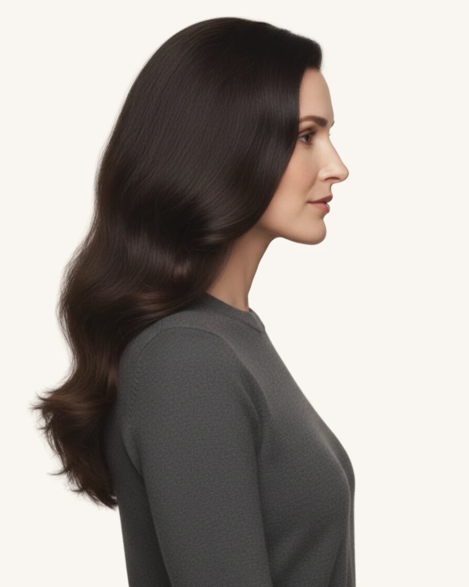 [Pre Sale] PU Genius Seamless Clip in Brown #4 7Pcs 14-24In 135G/150G