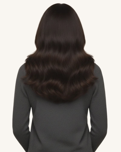 [Pre Sale] PU Genius Seamless Clip in Brown #4 7Pcs 14-24In 135G/150G