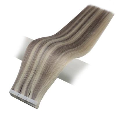 [SALE] Vivien Flower Injection Tape in Extensions Virgin Human Hair Highlights(#P19/60)-Flower Injection Tape in extension-Vivien