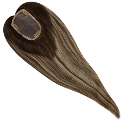 hair topper balayage color breathable hair