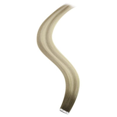 [BUY 2 GET 1]Tape in Hair Extensions Seamless Injection Tape In Hair Balayage Hair #4/7/80