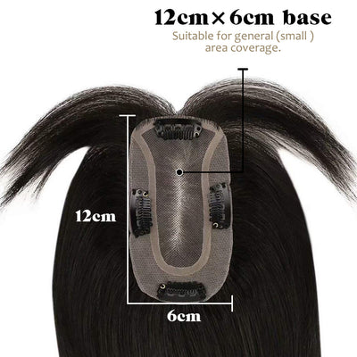 [Sale] 13*6 Hair Topper #1B 16"