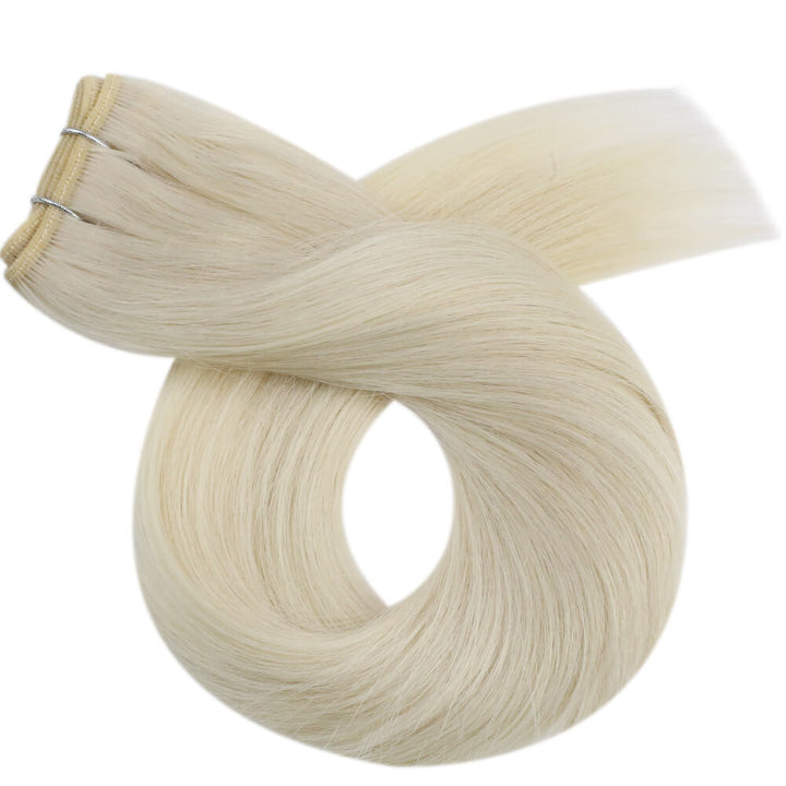 weft hair human hair virgin weft