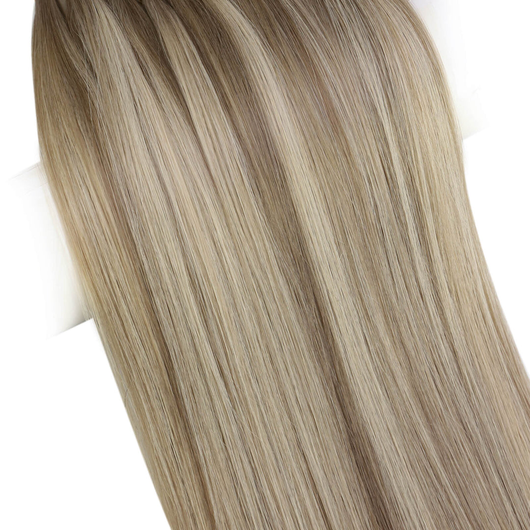 hand tied hair extensions human natural hair