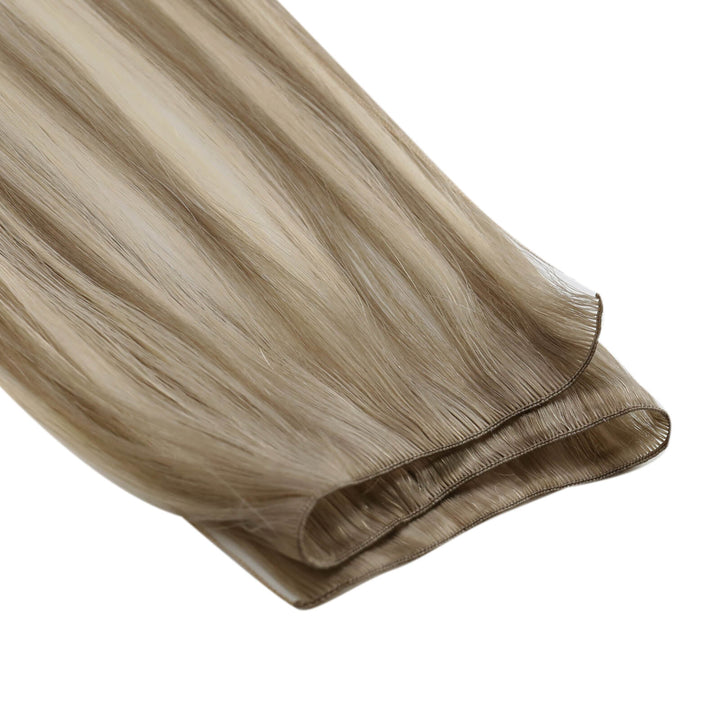 virgin hand tied hair extensions natural hair extensions