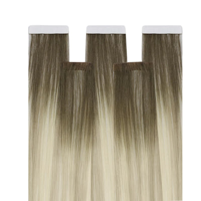 [BUY 2 GET 1]Tape in Hair Extensions Seamless Injection Tape In Hair Balayage Hair #9A/10/800