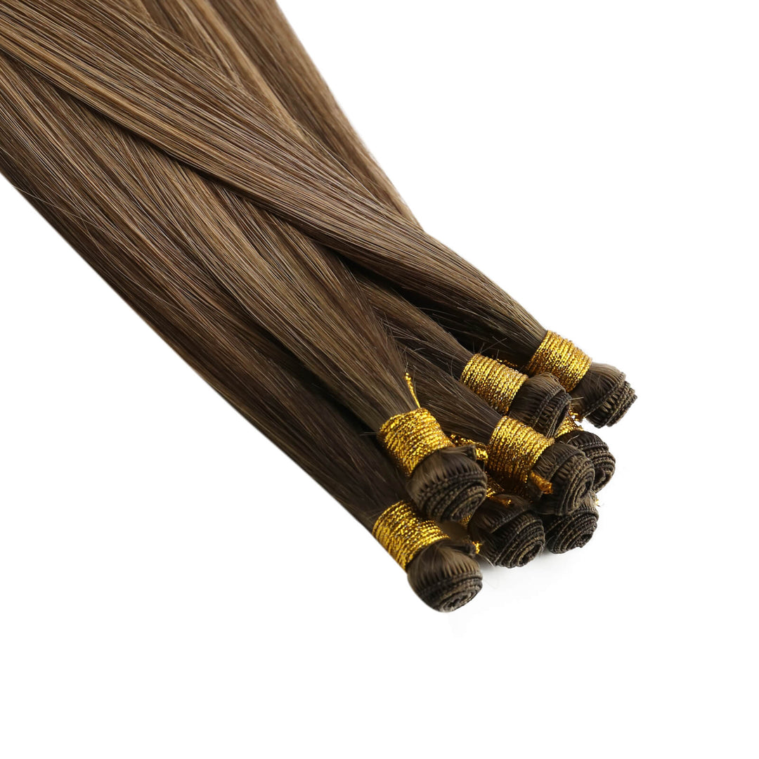 hand tied hair weft length and weight chart