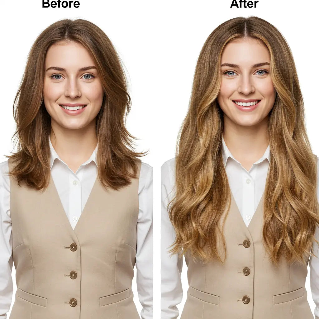 Best human hair extensions for short hair