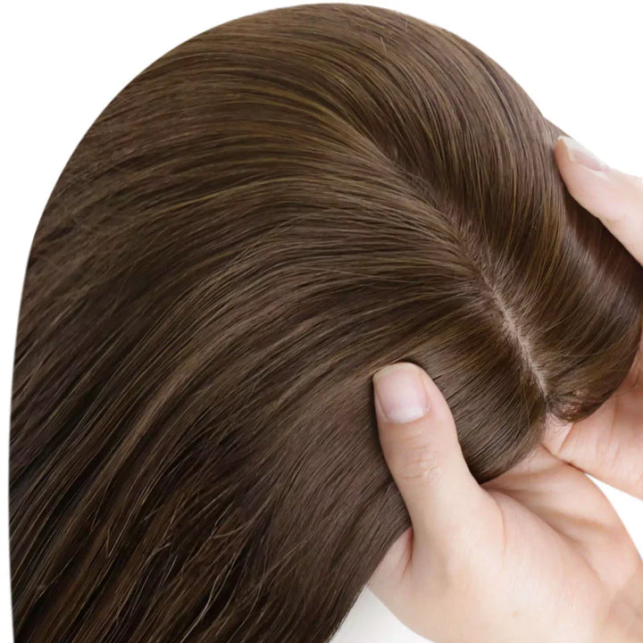Natural root coverage with 6×6 virgin fishnet topper