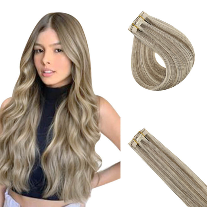 human hair extensions clip ins