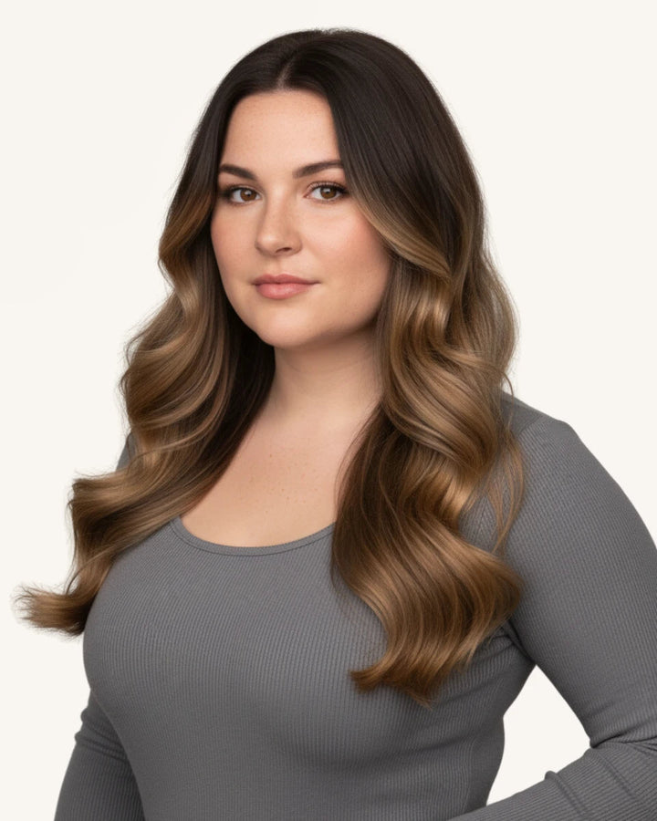 Create a full head of hair with Clip-In Extensions