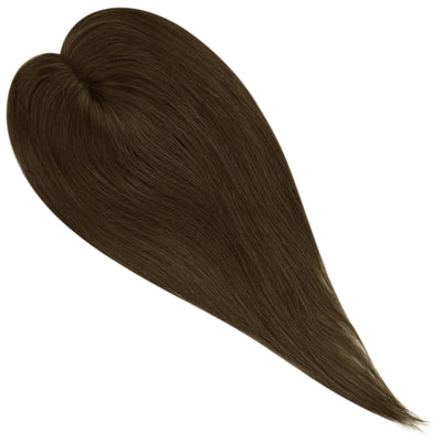 virgin hair topper brown large base
