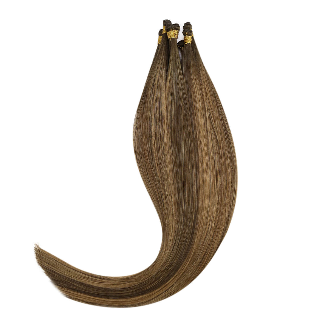 virgin hand tied hair extensions natural hair extensions