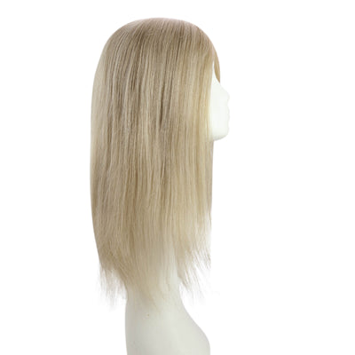 virgin hair topper platinum