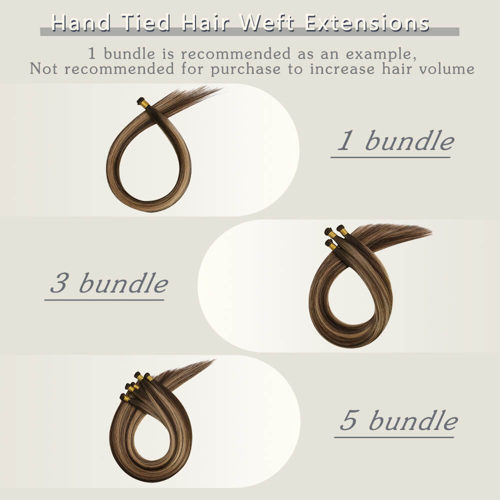 vivien hair virgin hand tied hair extensions natural human hair