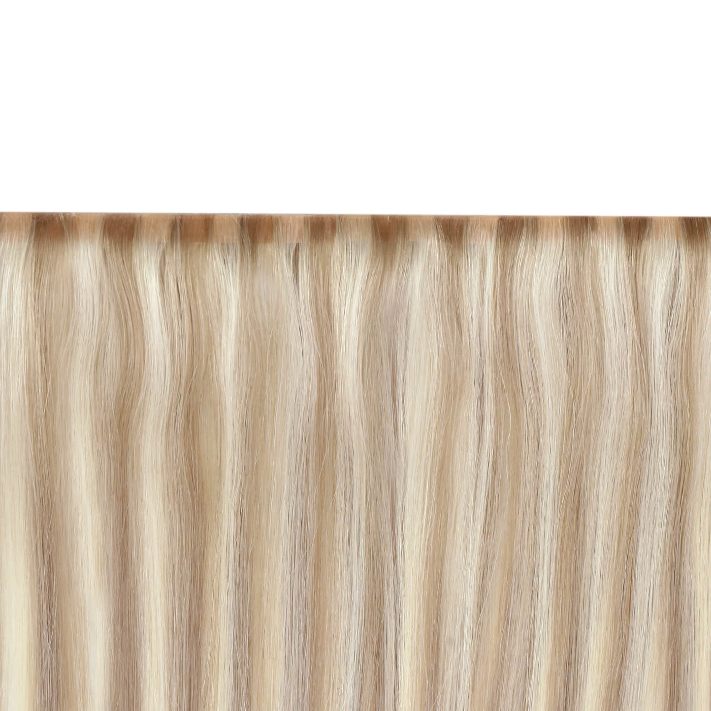 virgin blonde hair weft Human Hair Butterfly Weft Extensions for Fine Hair