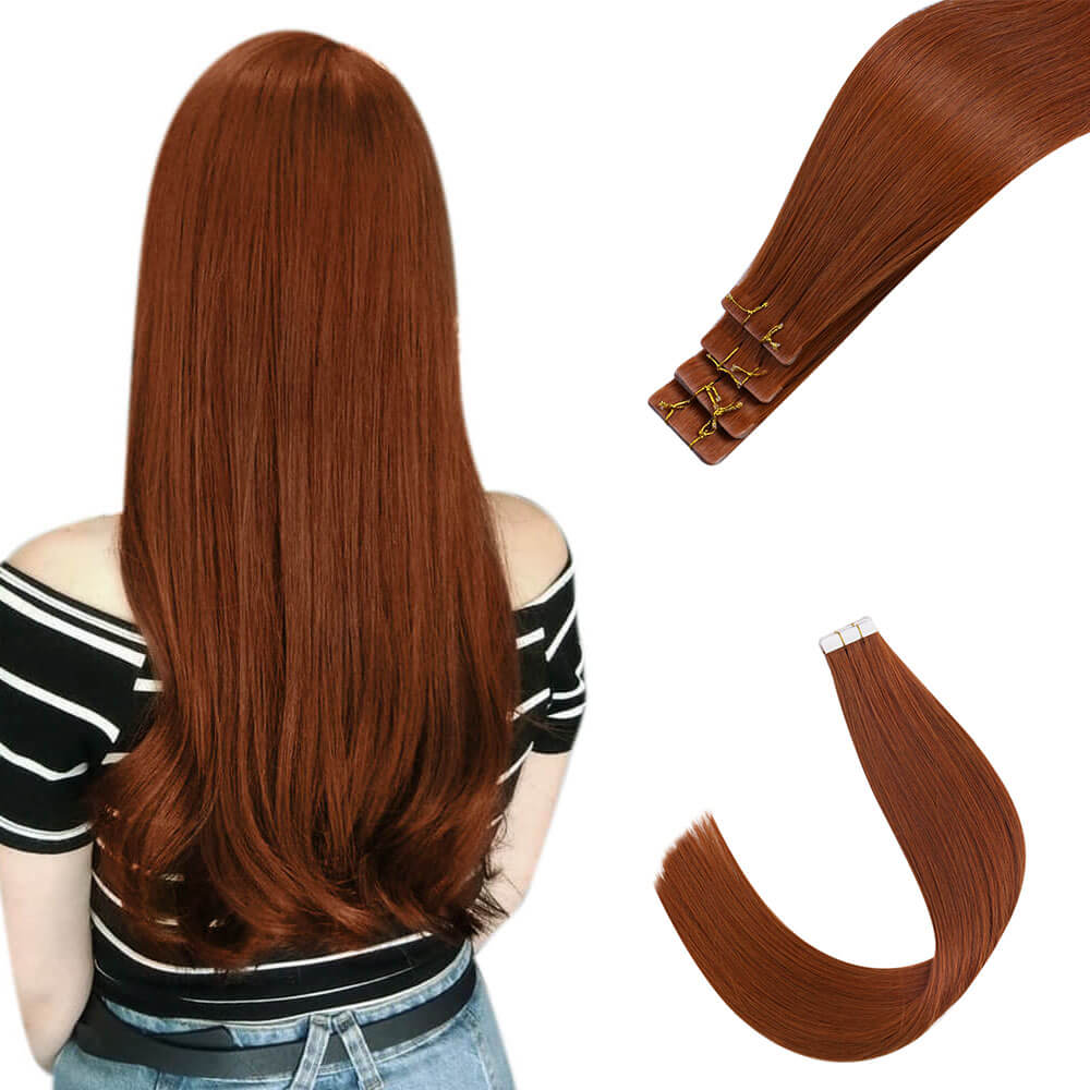 virgin injection tape real natural hair extensions