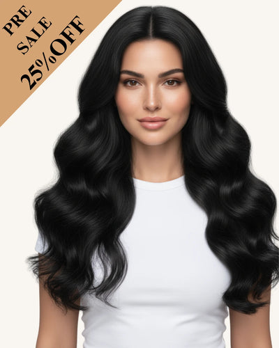 Everyday wear clip in extensions