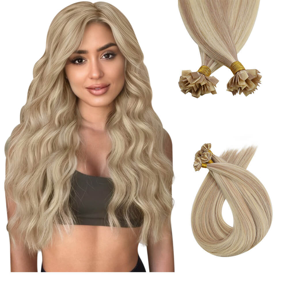 k tip virgin hair extensions