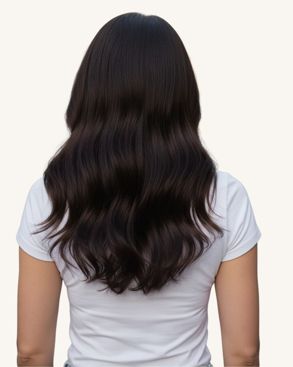 100% human hair injection clip ins