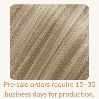 [Pre Sale] Virgin Weft Hair Extension Invisible Butterfly Weft With Hole Highlight Blonde #P8/60