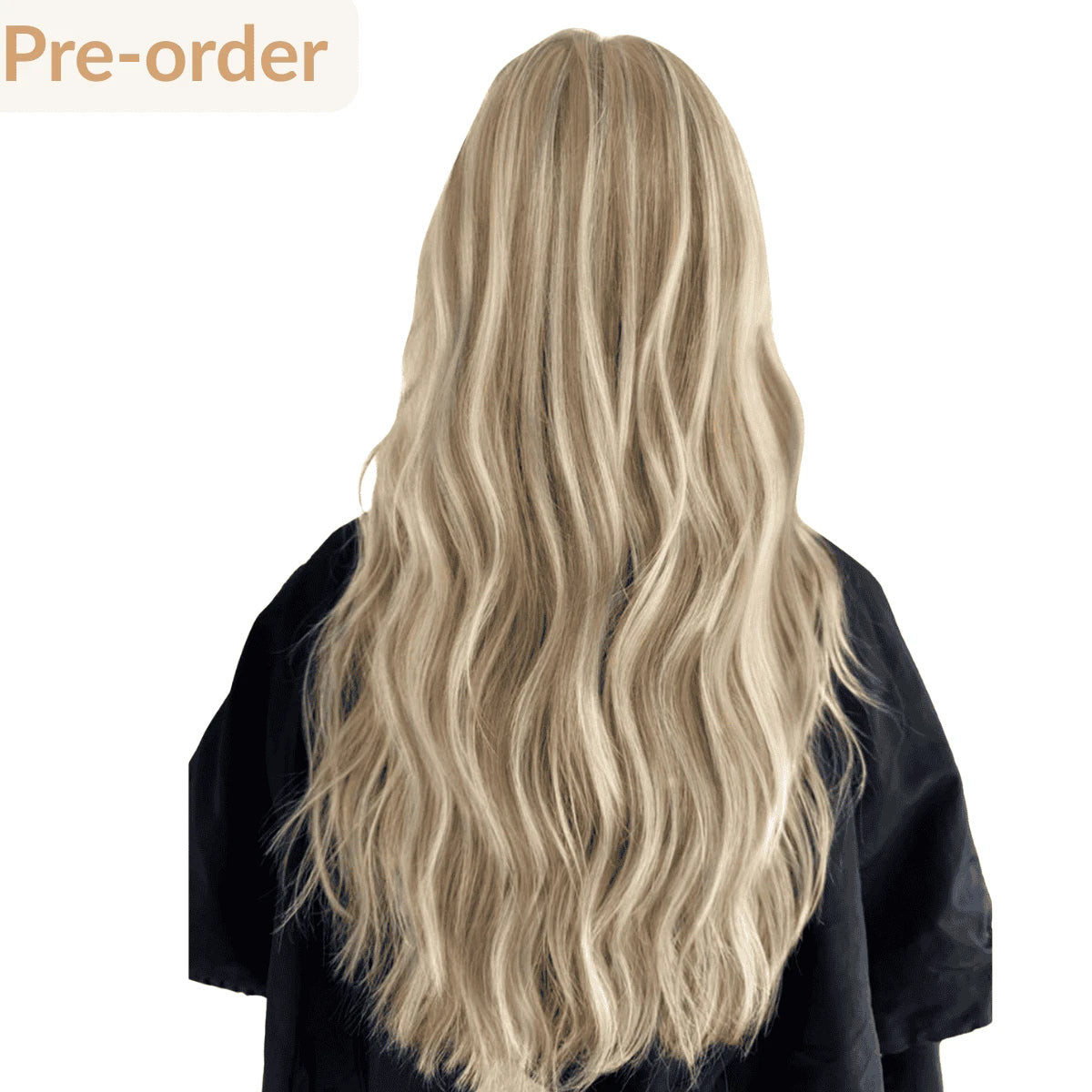 [Pre Sale] Virgin Weft Hair Extension Invisible Butterfly Weft With Hole Highlight Blonde #P8/60