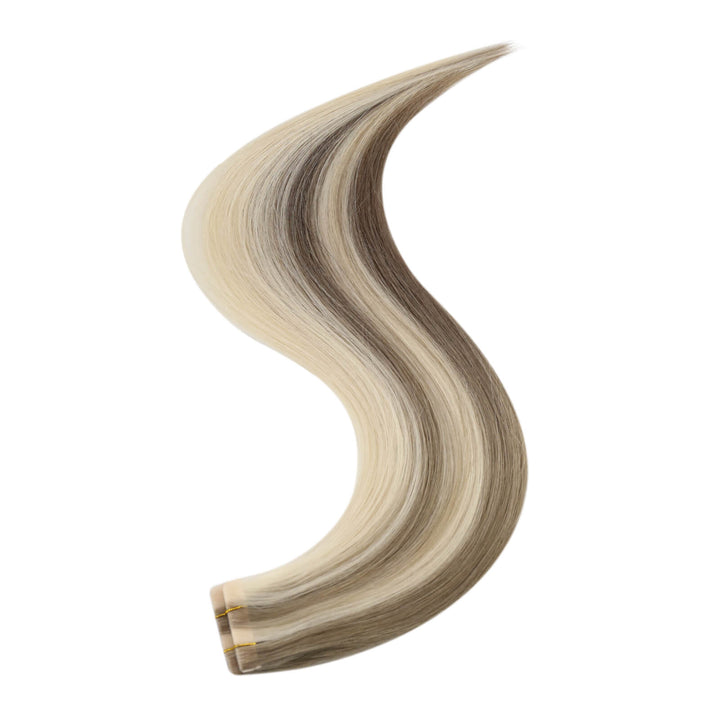 seamless tape in hair extensions can last 6-12 months