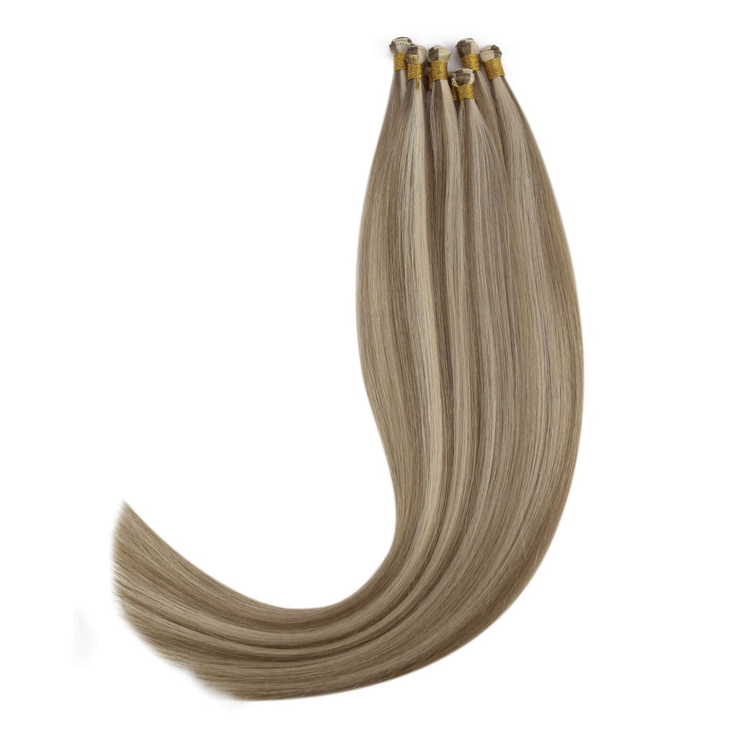 vivien hair virgin hand tied hair extensions natural human hair