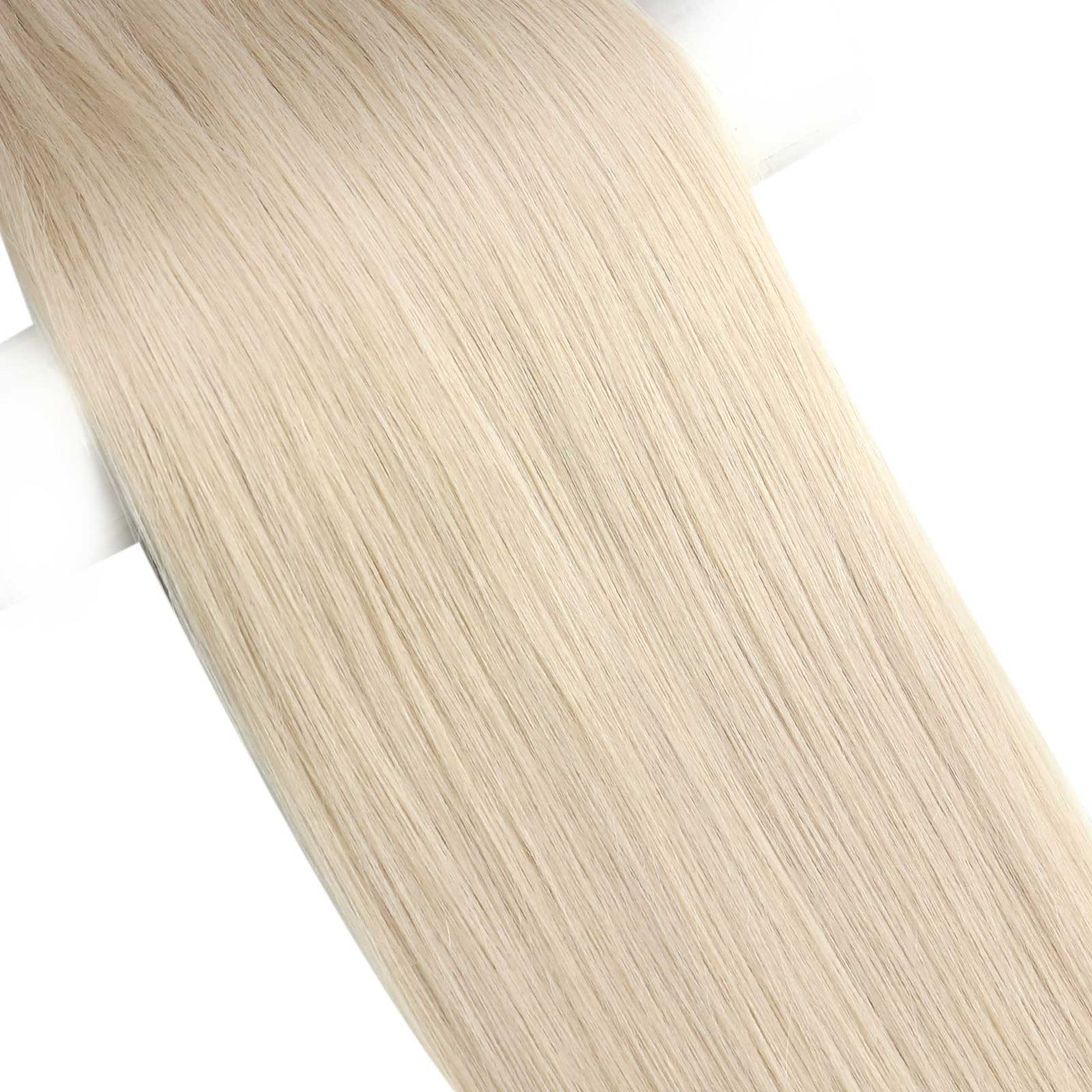 weave human hair extensions Silky straight texture that develops a natural wave after washing. Long-lasting, tangle-free, and reusable.