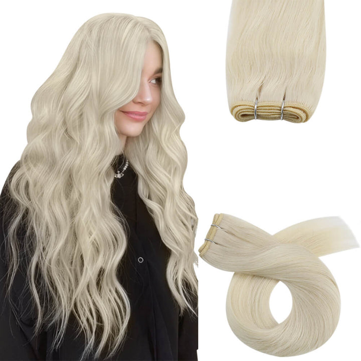 human hair weft sew in bundles