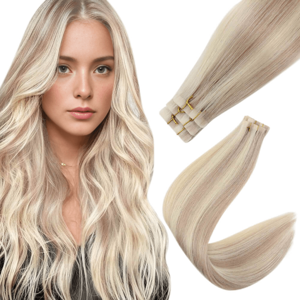 nature ombre tape in hair extensions human hair