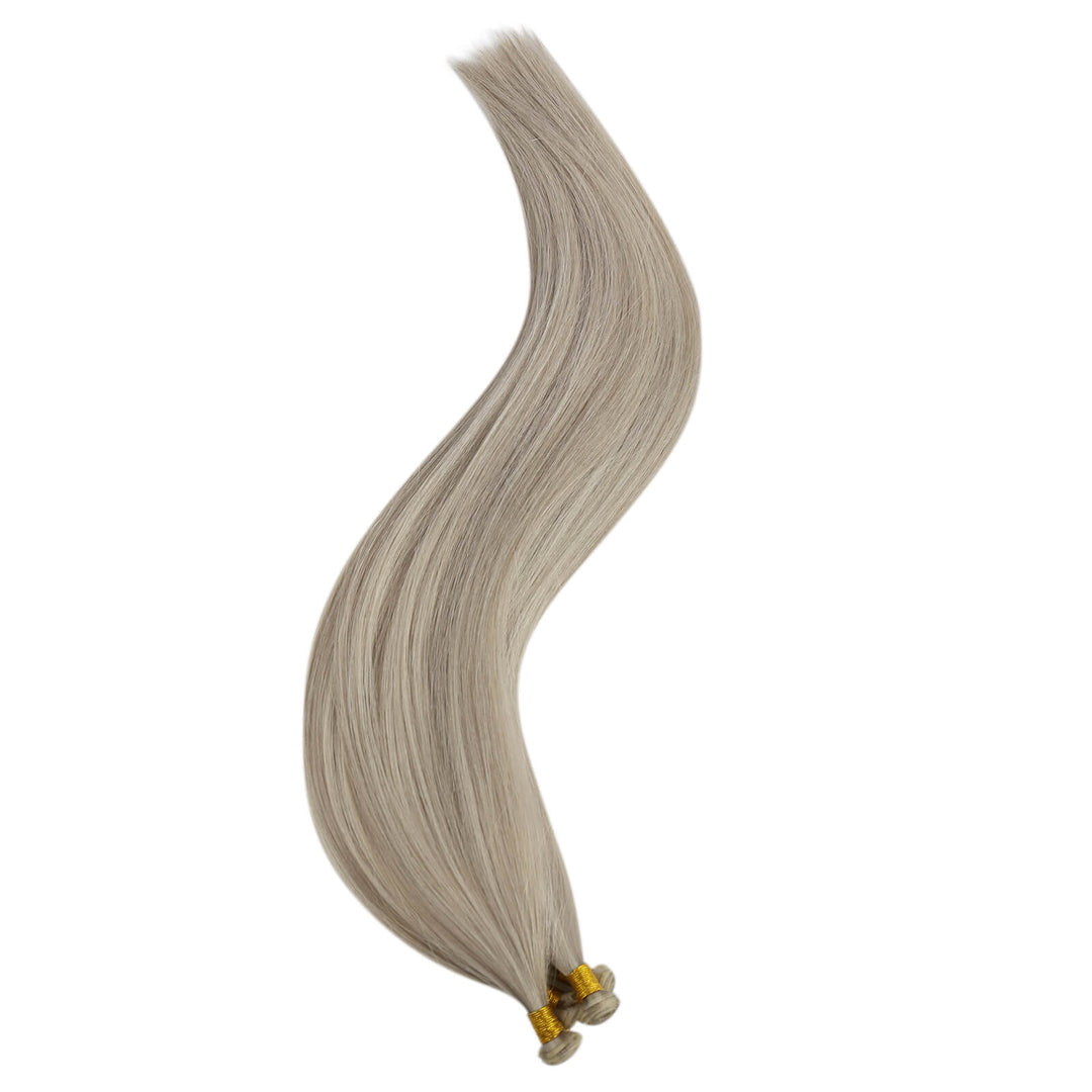 bundles hair brazilian-Layered haircut with genius weft extensions blended in