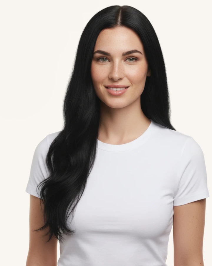 Natural volume boost with clip in extensions