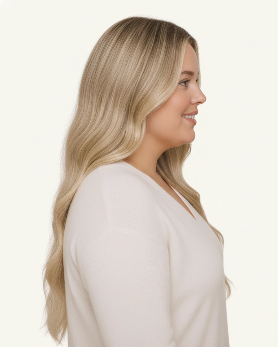 long thick clip in human hair