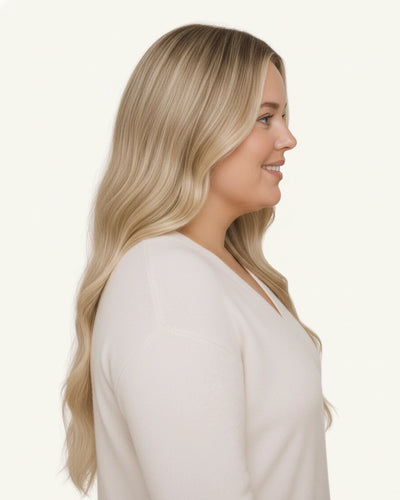 long thick clip in human hair