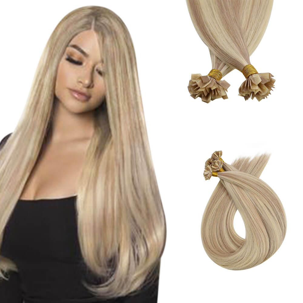 k tip virgin hair extensions